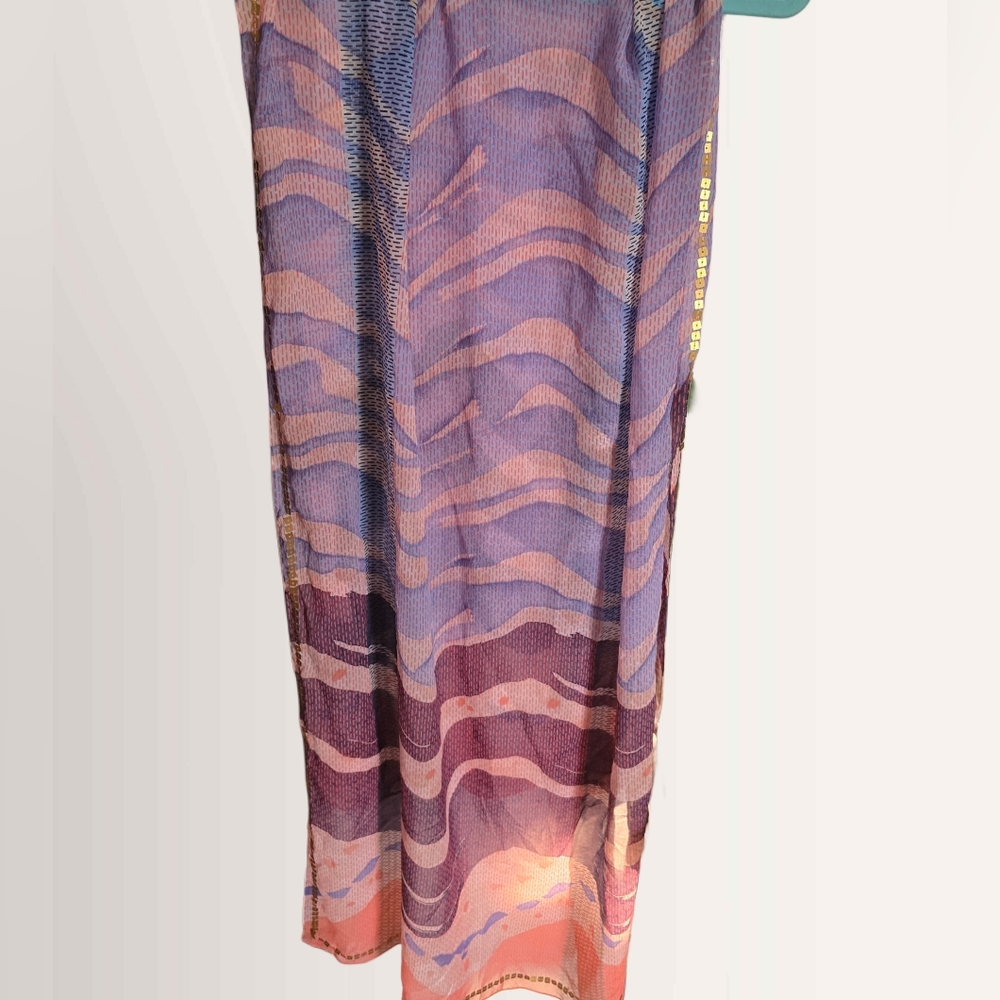Chico's Ravishing Shimmer Straight Oblong Scarf